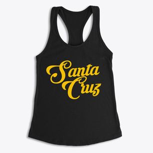 Santa Cruz California Vintage Team Women's Racerback Tank