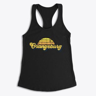 Orangeburg New York Sublime Sunset Women's Racerback Tank