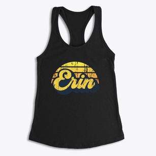 Erin New York Sublime Sunset Women's Racerback Tank