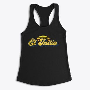 El Indio Texas Sublime Sunset Women's Racerback Tank