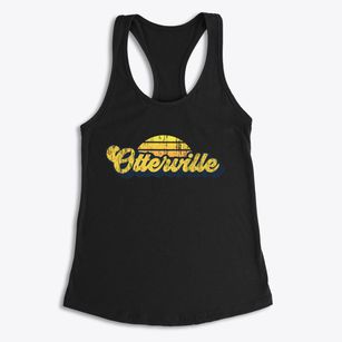 Otterville Illinois Sublime Sunset Women's Racerback Tank