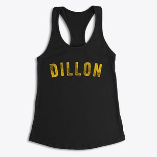 Dillon Montana Timeless Retro Women's Racerback Tank