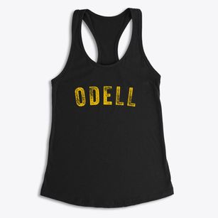 Odell Nebraska Timeless Retro Women's Racerback Tank