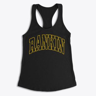Rankin Pennsylvania Trendy Block Women's Racerback Tank