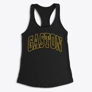 Gaston North Carolina Trendy Block Women's Racerback Tank