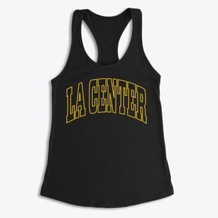 La Center Kentucky Trendy Block Women's Racerback Tank