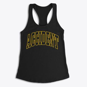 Accident Maryland Trendy Block Women's Racerback Tank