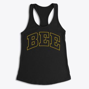 Bee Oklahoma Trendy Block Women's Racerback Tank