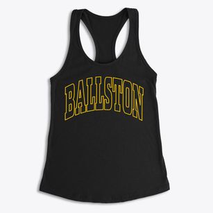 Ballston New York Trendy Block Women's Racerback Tank