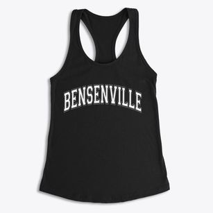 Bensenville Illinois Varsity Women's Racerback Tank