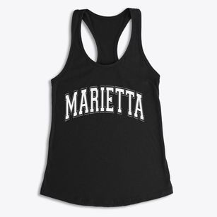 Marietta Minnesota Varsity Women's Racerback Tank