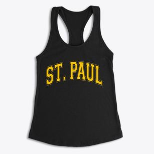 St. Paul Texas Varsity Women's Racerback Tank