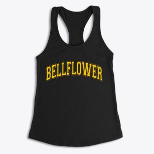 Bellflower Illinois Varsity Women's Racerback Tank
