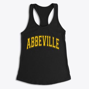 Abbeville Louisiana Varsity Women's Racerback Tank