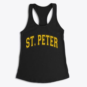 St. Peter Minnesota Varsity Women's Racerback Tank