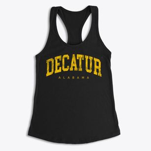 Decatur Alabama Urban Vibe Women's Racerback Tank