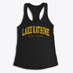Lake Katrine New York Urban Vibe Women's Racerback Tank