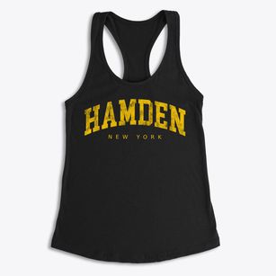 Hamden New York Urban Vibe Women's Racerback Tank