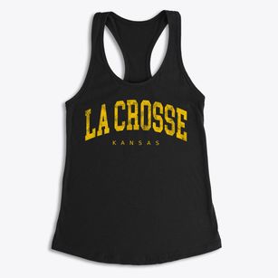 La Crosse Kansas Urban Vibe Women's Racerback Tank