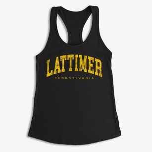 Lattimer Pennsylvania Urban Vibe Women's Racerback Tank