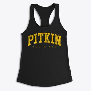Pitkin Louisiana Urban Vibe Women's Racerback Tank