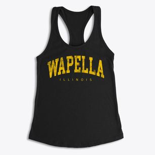 Wapella Illinois Urban Vibe Women's Racerback Tank