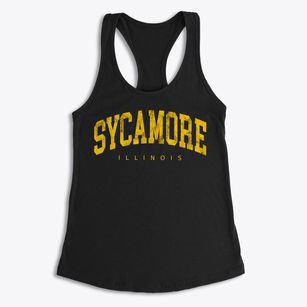 Sycamore Illinois Urban Vibe Women's Racerback Tank