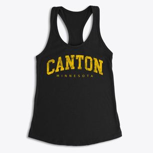 Canton Minnesota Urban Vibe Women's Racerback Tank