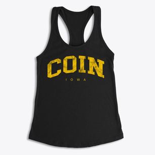 Coin Iowa Urban Vibe Women's Racerback Tank