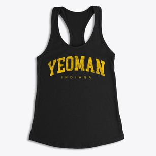 Yeoman Indiana Urban Vibe Women's Racerback Tank