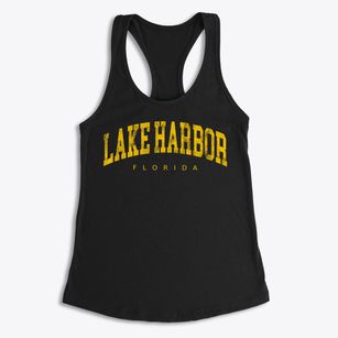 Lake Harbor Florida Urban Vibe Women's Racerback Tank
