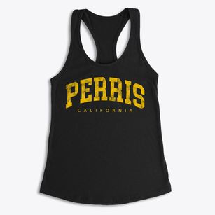 Perris California Urban Vibe Women's Racerback Tank