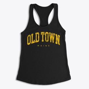 Old Town Maine Urban Vibe Women's Racerback Tank
