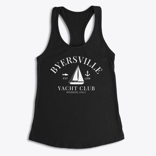 Byersville New York Yacht Club Women's Racerback Tank