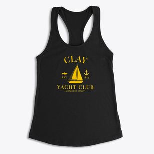Clay Pennsylvania Yacht Club Women's Racerback Tank