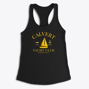 Calvert Texas Yacht Club Women's Racerback Tank