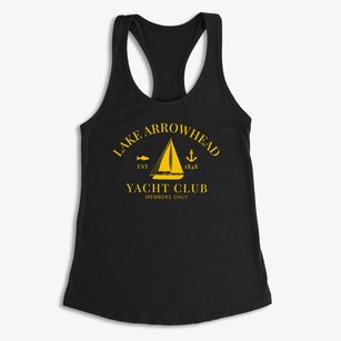 Lake Arrowhead Wisconsin Yacht Club Women's Racerback Tank