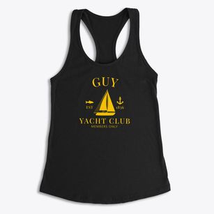 Guy Arkansas Yacht Club Women's Racerback Tank
