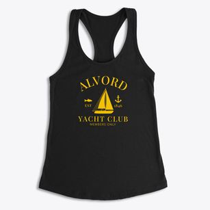 Alvord Iowa Yacht Club Women's Racerback Tank