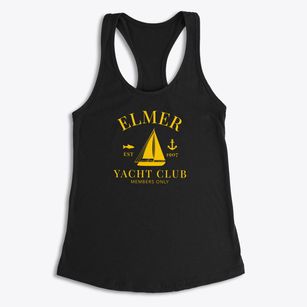 Elmer Oklahoma Yacht Club Women's Racerback Tank