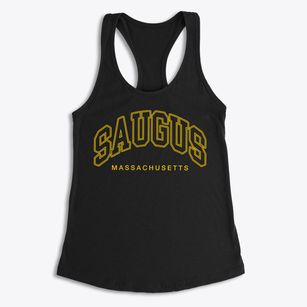 Saugus Massachusetts Inline Women's Racerback Tank