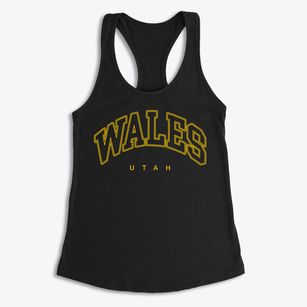 Wales Utah Inline Women's Racerback Tank