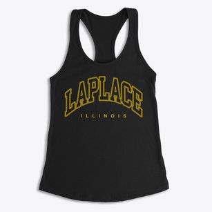 Laplace Illinois Inline Women's Racerback Tank