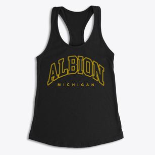 Albion Michigan Inline Women's Racerback Tank