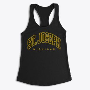 St. Joseph Michigan Inline Women's Racerback Tank