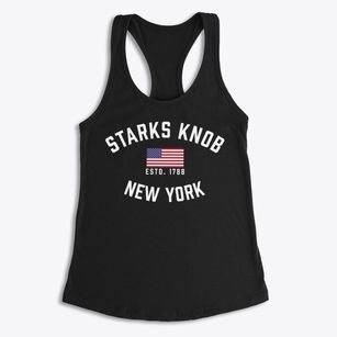 Starks Knob New York Patriot Women's Racerback Tank