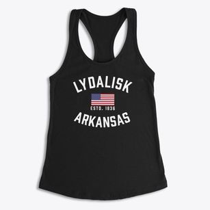 Lydalisk Arkansas Patriot Women's Racerback Tank