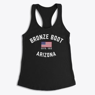 Bronze Boot Arizona Patriot Women's Racerback Tank