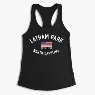 Latham Park North Carolina Patriot Women's Racerback Tank