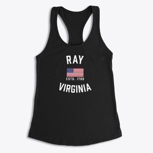 Ray Virginia Patriot Women's Racerback Tank